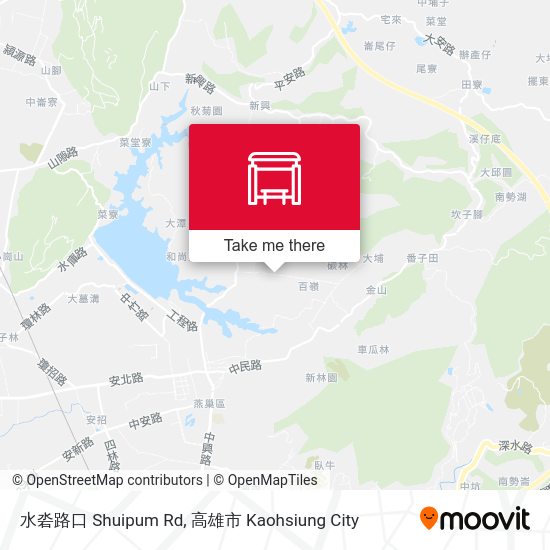 水沯路口 Shuipum Rd map