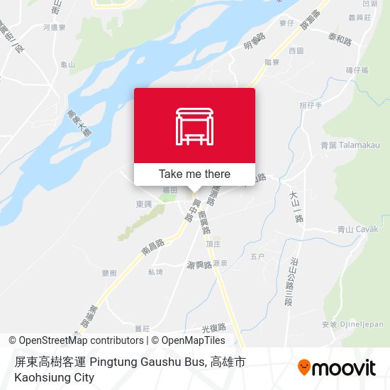 屏東高樹客運 Pingtung Gaushu Bus地圖