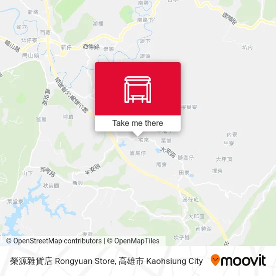 榮源雜貨店 Rongyuan Store地圖