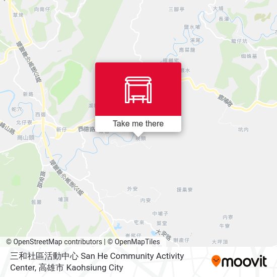 三和社區活動中心 San He Community Activity Center地圖