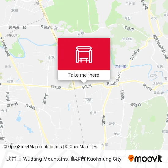 武當山 Wudang Mountains地圖