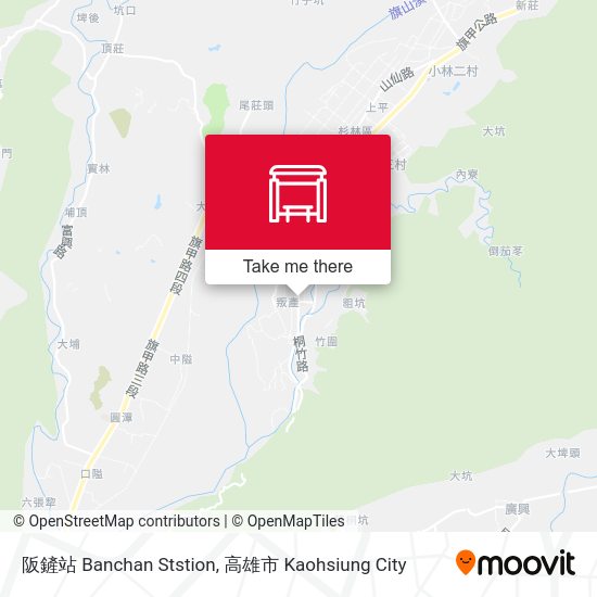 阪鏟站 Banchan Ststion map
