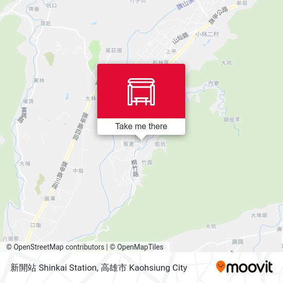 新開站 Shinkai Station map