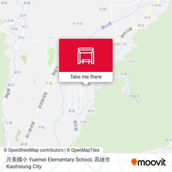 月美國小 Yuemei Elementary School地圖