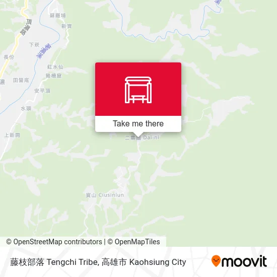 藤枝部落 Tengchi Tribe地圖