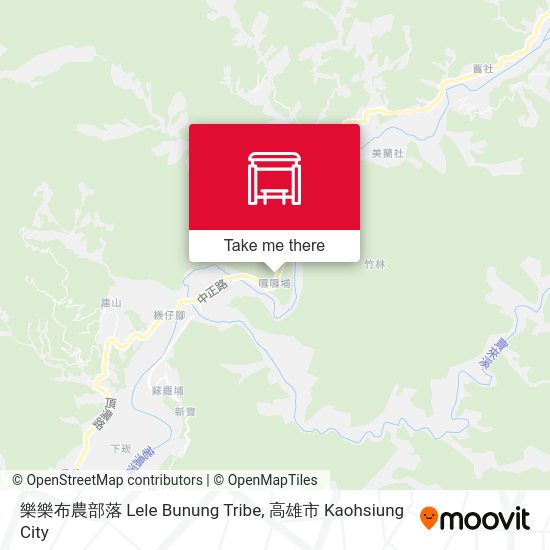 樂樂布農部落 Lele Bunung Tribe地圖