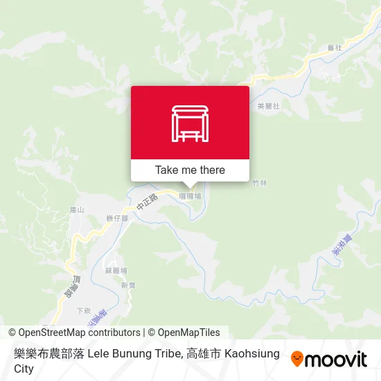 樂樂布農部落 Lele Bunung Tribe地圖