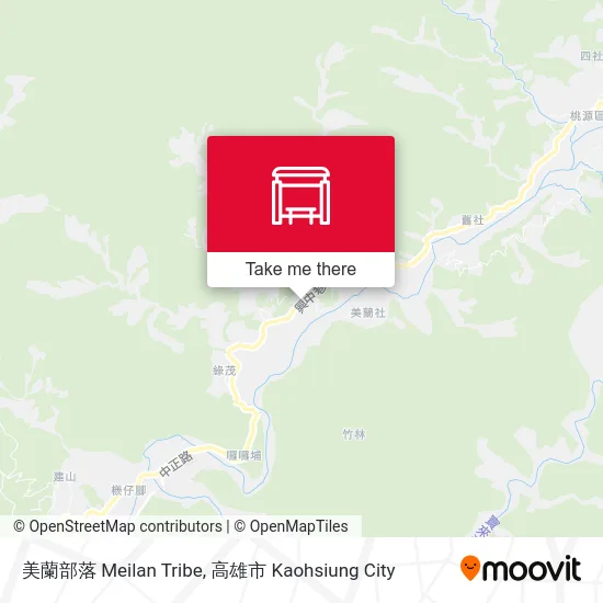 美蘭部落 Meilan Tribe地圖