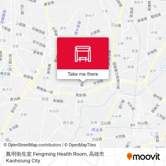 鳳明衛生室 Fengming Health Room map