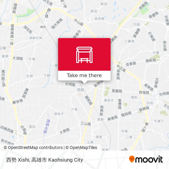 西勢 Xishi地圖