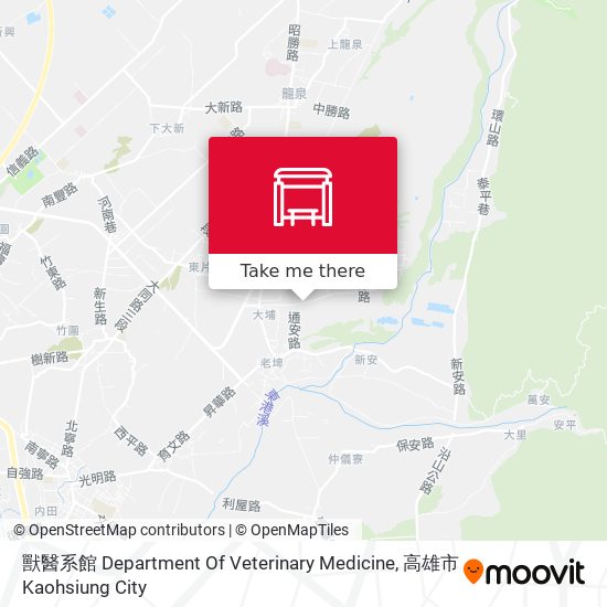 獸醫系館 Department Of Veterinary Medicine map