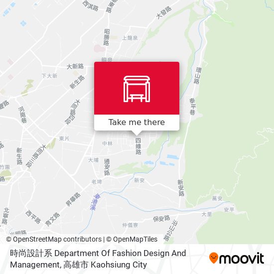 時尚設計系 Department Of Fashion Design And Management地圖