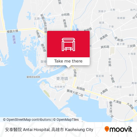 安泰醫院 Antai Hospital map