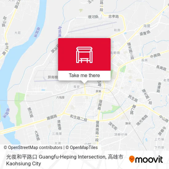 光復和平路口 Guangfu-Heping Intersection map