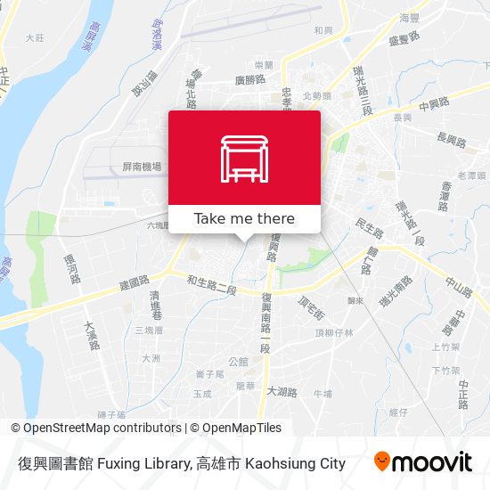 復興圖書館 Fuxing Library地圖