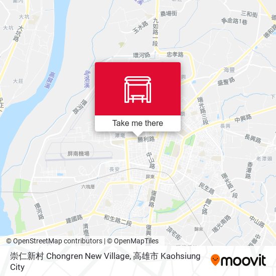 崇仁新村 Chongren New Village地圖
