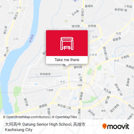 大同高中 Datung Senior High School map