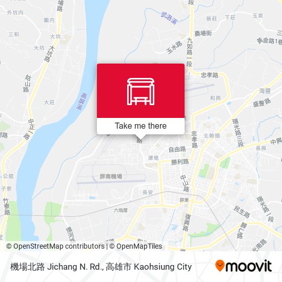 機場北路 Jichang N. Rd. map