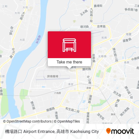 機場路口 Airport Entrance map