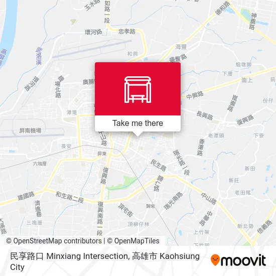 民享路口 Minxiang Intersection地圖