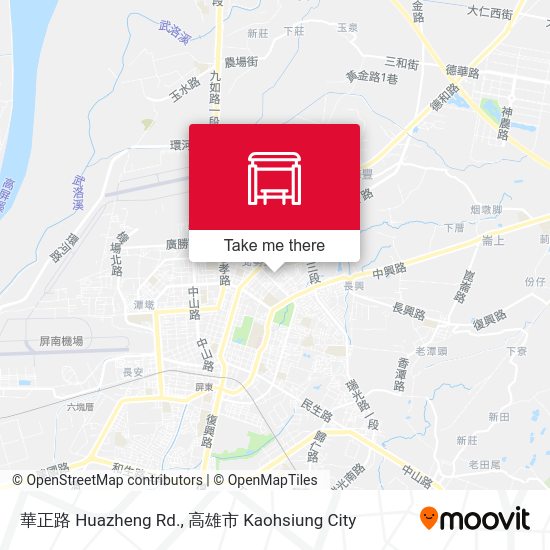 華正路 Huazheng Rd. map