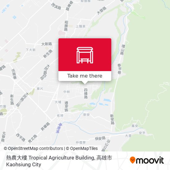 熱農大樓 Tropical Agriculture Building map