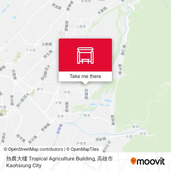 熱農大樓 Tropical Agriculture Building地圖