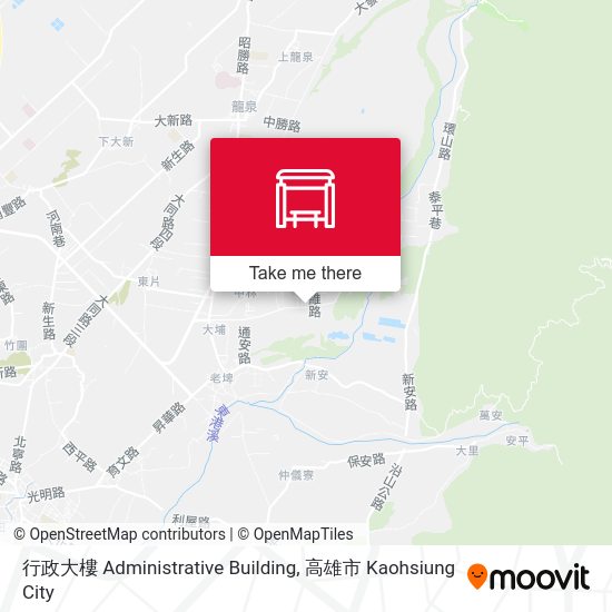 行政大樓 Administrative Building map