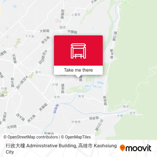 行政大樓 Administrative Building地圖