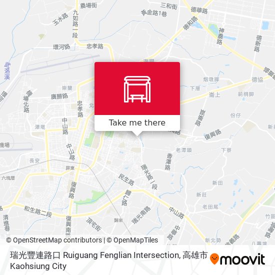 瑞光豐連路口 Ruiguang Fenglian Intersection地圖