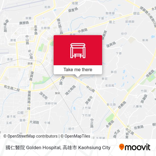 國仁醫院 Golden Hospital map