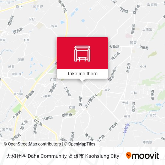 大和社區 Dahe Community map