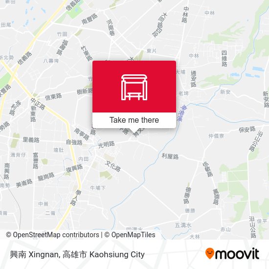 興南 Xingnan map