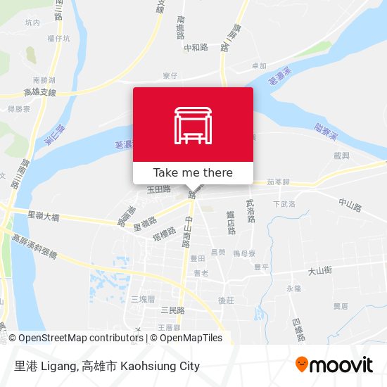 里港 Ligang map