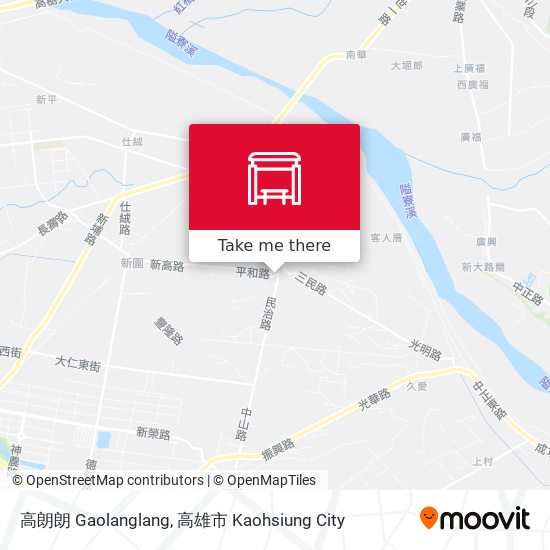 高朗朗 Gaolanglang map