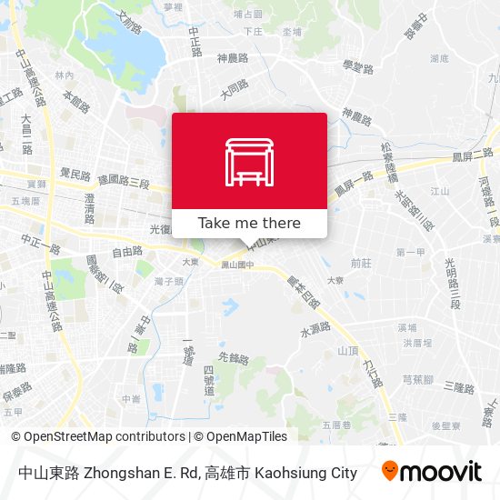 中山東路 Zhongshan E. Rd map