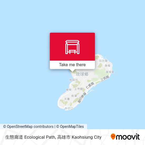 生態廊道 Ecological Path地圖