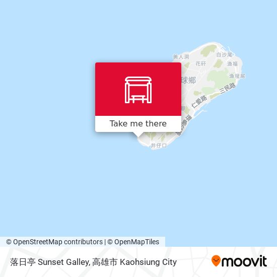 落日亭 Sunset Galley map