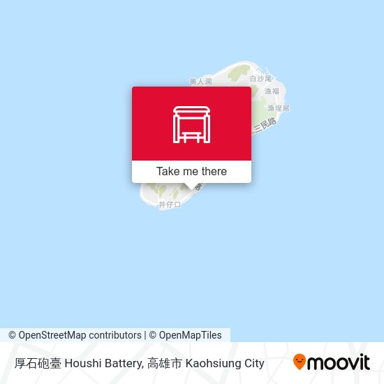 厚石砲臺 Houshi Battery地圖
