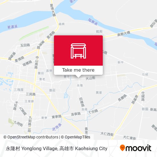 永隆村 Yonglong Village map