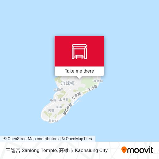 三隆宮 Sanlong Temple地圖