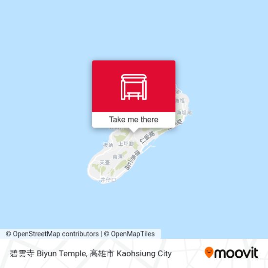碧雲寺 Biyun Temple地圖