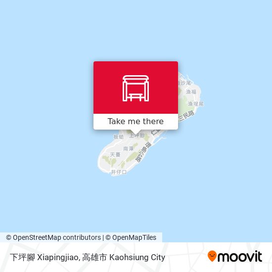 下坪腳 Xiapingjiao map