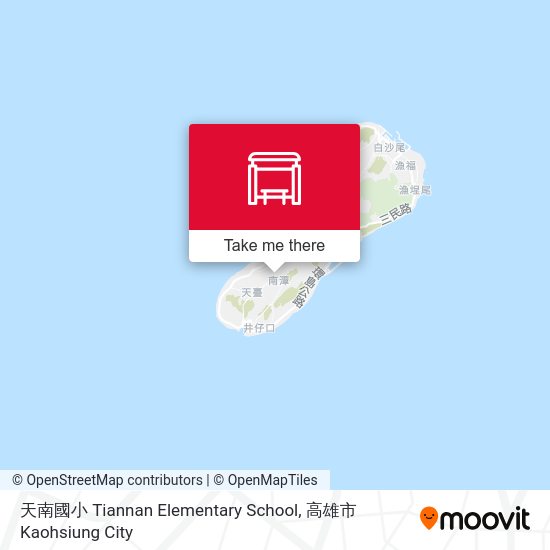 天南國小 Tiannan Elementary School map