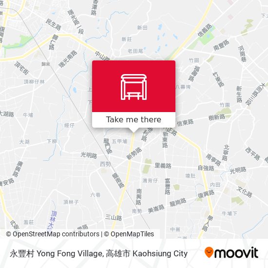 永豐村 Yong Fong Village map