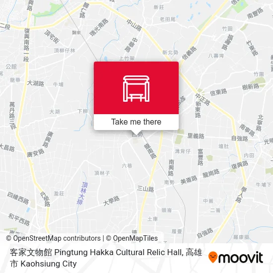 客家文物館 Pingtung Hakka Cultural Relic Hall地圖
