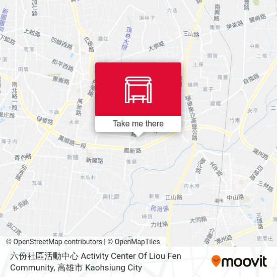 六份社區活動中心 Activity Center Of Liou Fen Community map