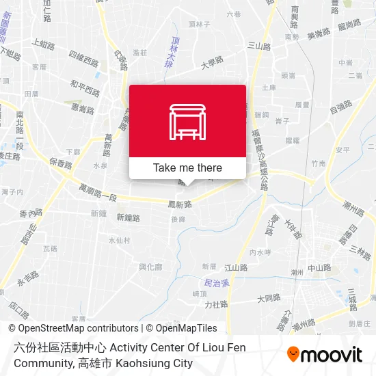 六份社區活動中心 Activity Center Of Liou Fen Community地圖
