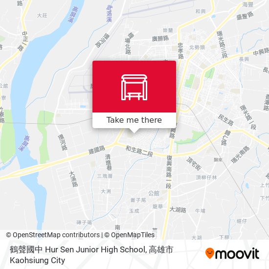 鶴聲國中 Hur Sen Junior High School地圖