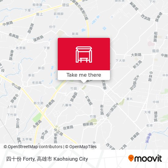 四十份 Forty map